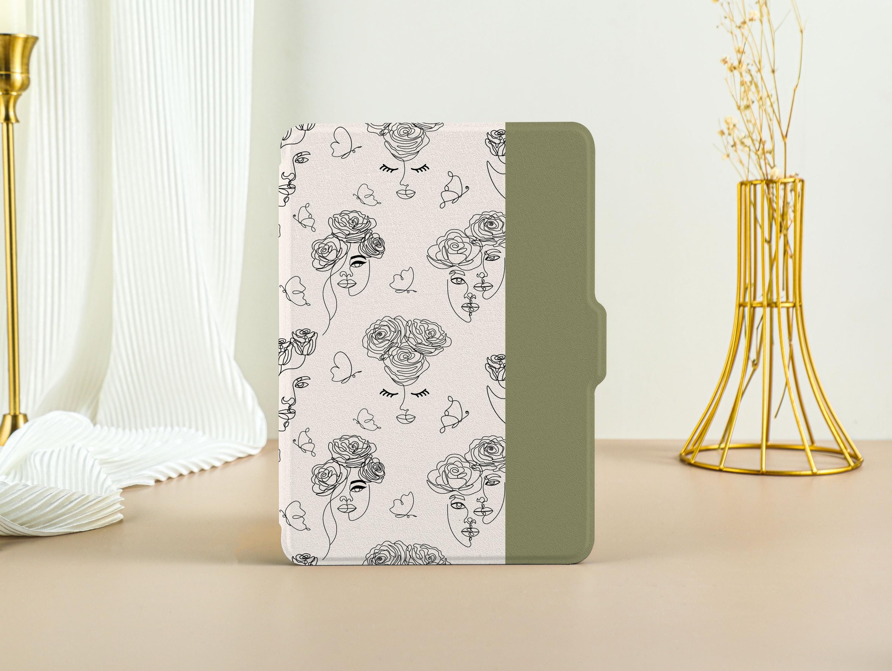 花柄プリント Kindle ケース、Kindle Paperwhite 第 11 世代
