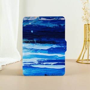 Nighttime Waves Kindle Case Kindle Paperwhite 11th Generation Paperwhite 2021 Case All New Kindle Case Kindle Cover with Auto Wake/Sleep