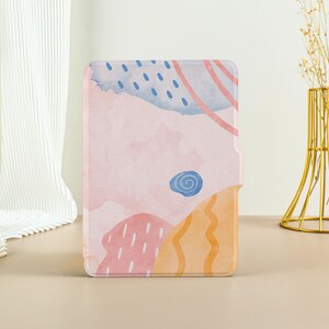 Mooie aquarel Kindle-hoesje Kindle Paperwhite 11e generatie Paperwhite 2021-hoesje Geheel nieuwe Kindle-hoesje Kindle Cover met automatisch ontwaken/slapen