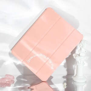 Lovely Pink Personalised iPad Air 4 5 iPad Pro 12.9 Case, iPad 10.2 iPad 9.7 Case, iPad Mini 6 iPad 8th iPad Pro 11 iPad 9th Cover