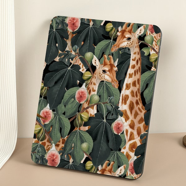 Lovely Giraffe Forest iPad Air 4 iPad Pro 12.9 Case, iPad 10.2 iPad 9.7 Case, iPad Mini 6 iPad 8th iPad Pro 11 iPad 9th Generation Cover