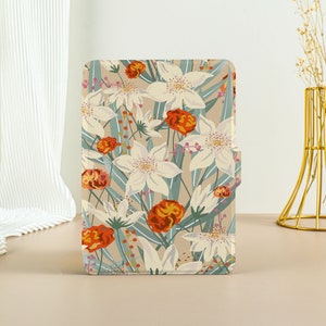 Rustic Floral Kindle Case Kindle Paperwhite 11th Generation Paperwhite 2021 Case All New Kindle Case Kindle Cover with Auto Wake/Sleep