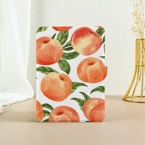 Sweet Peaches Kindle-hoesje Kindle Paperwhite 11e generatie Paperwhite 2021-hoes Geheel nieuwe Kindle-hoesje Kindle Cover met automatisch wekken/slapen