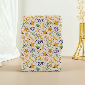 Lovely Floral Prints Kindle Case Kindle Paperwhite 11th Gen 6.8&quot;, Paperwhite 2021 Case All New Kindle Case Kindle Cover with Auto Wake/Sleep
