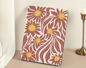 Blooming Plant Sunflower iPad Air 4 iPad Pro 12.9 Case, iPad 10.2 iPad 9.7 Case, iPad Mini 6 iPad 8th iPad Pro 11 iPad 9th Generation Cover
