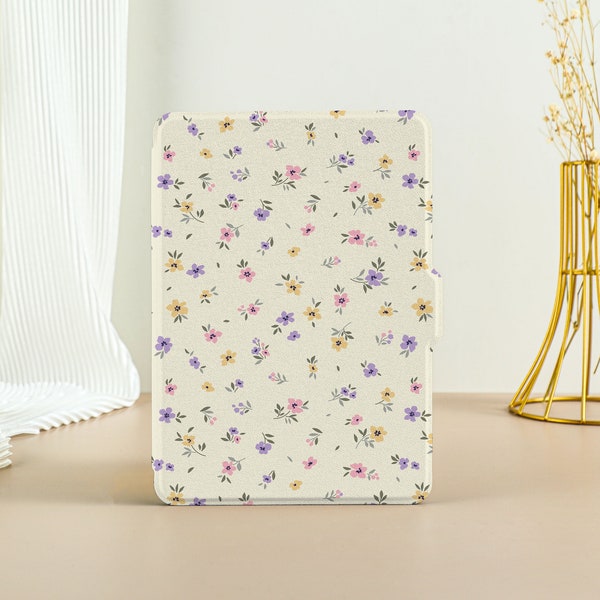 Spring Blossoms Kindle Case Kindle Paperwhite 11th Generation, Paperwhite 2021 Case, All New Kindle Case Kindle Cover with Auto Wake/Sleep