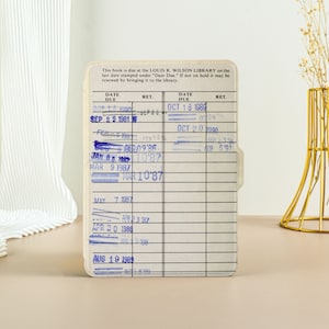 Bibliothek Fälligkeit Datum Karten Kindle Hülle Kindle Paperwhite (11.Generation) Paperwhite 2021 Hülle Alle neuen Kindle Hülle Kindle Hülle mit Auto Wake