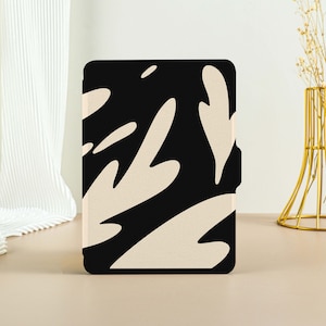 Groovy Leaves Art Kindle Case Kindle Paperwhite 11th Gen 6.8&quot;, Paperwhite 2021 Case All New Kindle Case Kindle Cover with Auto Wake/Sleep