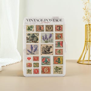 Stamp Collection Print Kindle Case, Kindle Paperwhite 11th Generation Paperwhite 2021 Case, All New Kindle Case Kindle Cover with Auto Wake