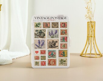 Stamp Collection Print Kindle Case, Kindle Paperwhite 11th Generation Paperwhite 2021 Case, All New Kindle Case Kindle Cover with Auto Wake