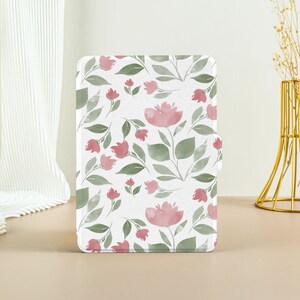 Tulip Aesthetic Kindle-hoesje Kindle Paperwhite 11e generatie, Paperwhite 2021-hoesje, geheel nieuwe Kindle-hoesje Kindle Cover met automatisch activeren/slapen