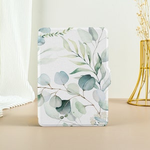 Oil Painting Leaves Kindle Case Kindle Paperwhite 11th Generation 6.8&quot; Paperwhite 2021 Case All New Kindle Case Kindle Cover with Auto Wake