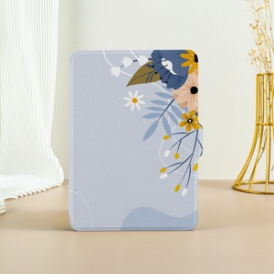 Mooie wilde bloemen Kindle-hoesje Kindle Paperwhite 11e generatie, Paperwhite 2021-hoesje, geheel nieuwe Kindle-hoesje Kindle Cover met Auto Wake