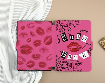 Rose Burn Book Print Kindle Case Kindle Paperwhite 11th Generation Paperwhite 2021 Case All New Kindle Case Kindle Cover with Auto Wake