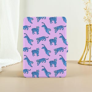 Blue Tiger Kindle Case, Kindle Paperwhite 11th Generation Paperwhite 2021 Case, All New Kindle Case Kindle Cover with Auto Wake
