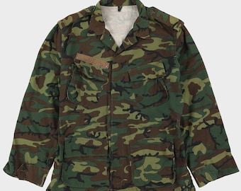 希少 1989 ヴィンテージ USMC 海兵隊 パッチ付き M81 ウッド 希少 1989 ヴィンテージ USMC 海兵隊 パッチ付き M81 ウッド