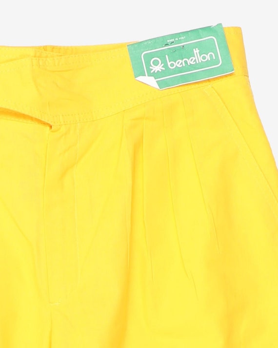 Benetton Deadstock 1980s pleated trousers - image 9