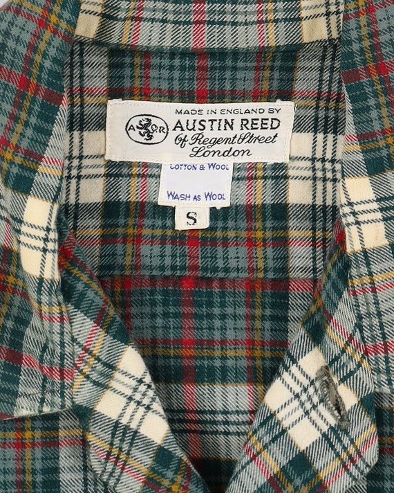 Vintage Austin Reed Of London Checked Shirt - S - image 3
