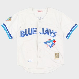 Mens Mitchell & Ness Authentic Toronto Blue Jays #29 Baseball Jersey  Small