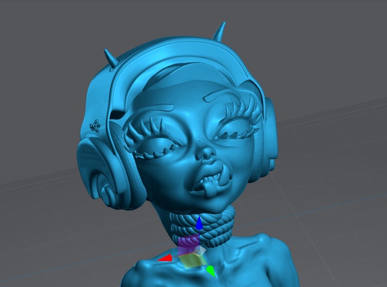 Stl File 3d Print Bust Demon Succubus Lilith Goddess Ahegao - Etsy UK