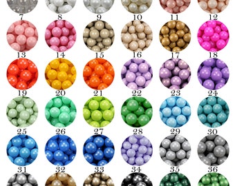 Balls for ballpit, 36 colors - 2,76" (7 cm), Plastic balls, non-toxic, soft ball pit child, toddler gifts, activity toy baby gift twin