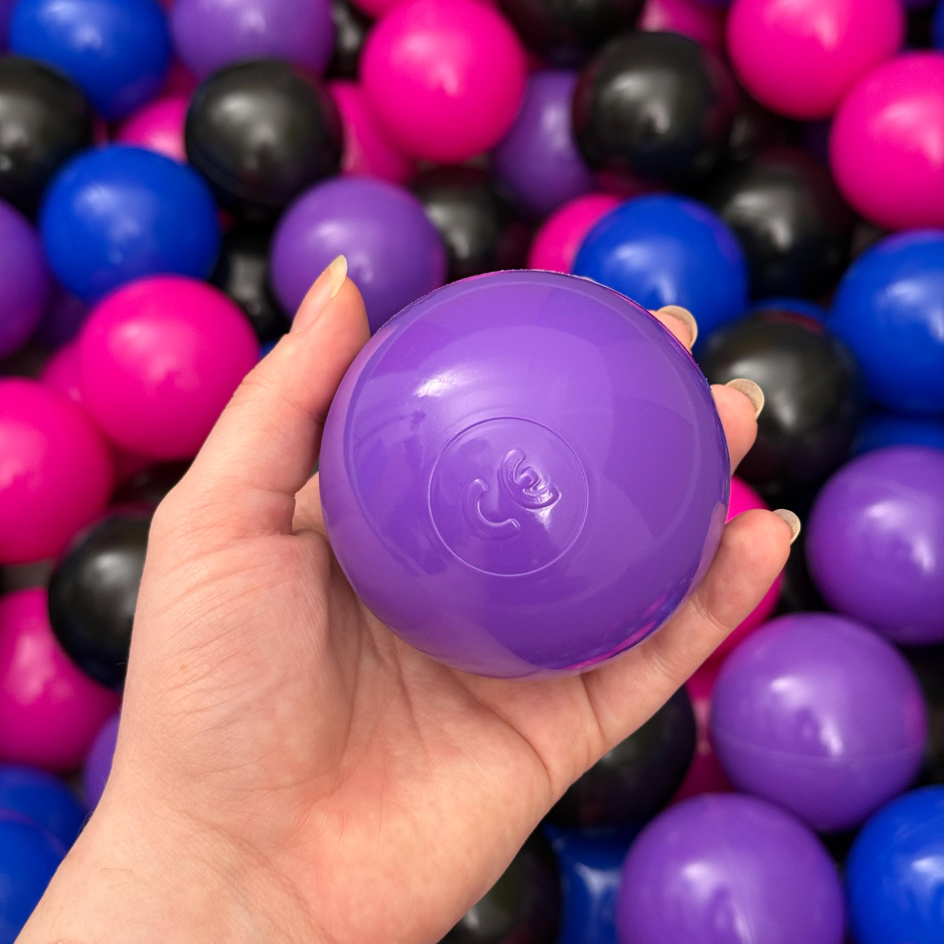 500 / 1000 Dark Purple Ball Pit Balls 7 Cm (2.76