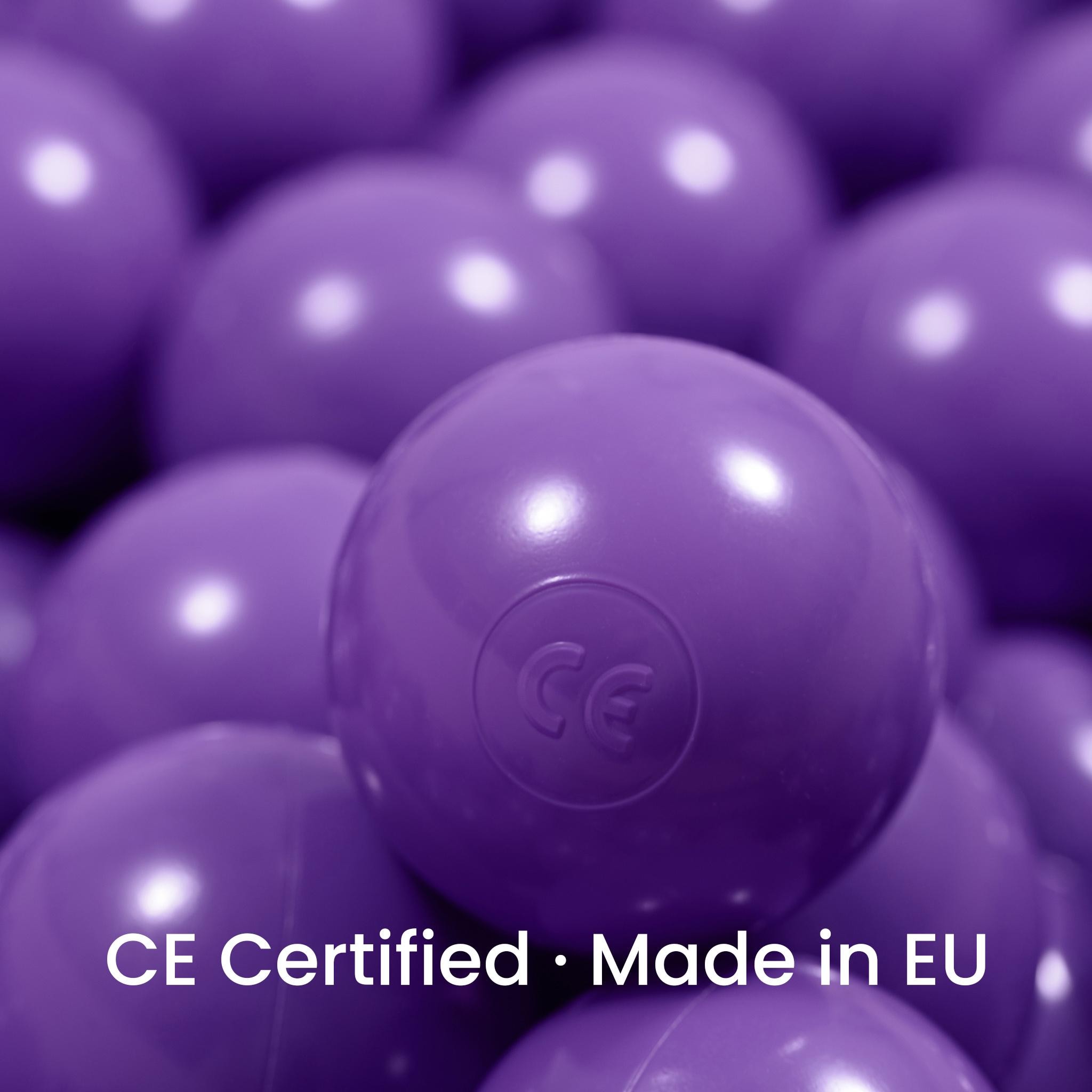 500 / 1000 Dark Purple Ball Pit Balls 7 Cm (2.76