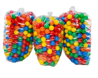 50 balles en plastique pour piscine à balles, jouets aquatiques pour tout-petits, balles résistantes à l'écrasement pour piscine à balles, accessoires de décoration pour fête d'anniversaire  26