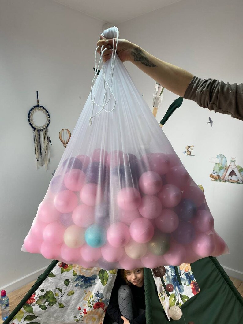 Soft Plastic Ball Pit Balls No Sharp Edges Non Toxic Etsy