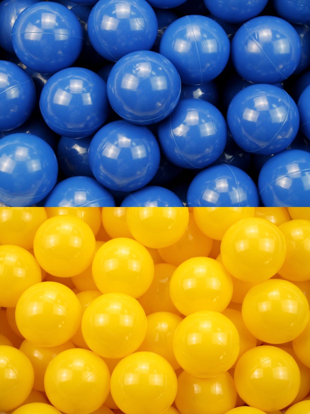 Soft Plastic Ball Pit Balls Plastic Toy Balls for Kids Ideal Baby Toddler Ball Pit, Ball Pit