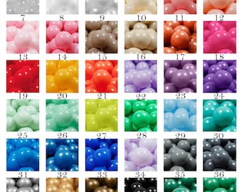 Balls for ballpit, 36 colors - 2,76&quot; (7 cm), Plastic balls, non-toxic, soft ball pit child, toddler gifts, activity toy baby gift,ball pond