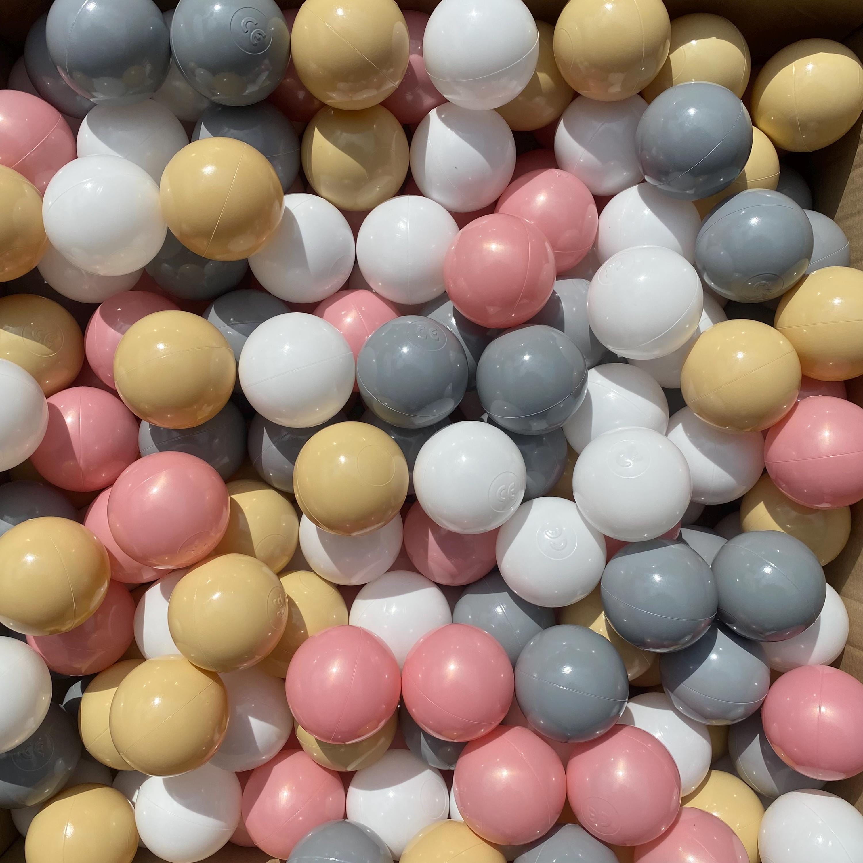Keenso Ocean Balls 100pcs / set coloré drôle en plastique souple océan balle ensemble bébé Keenso Ocean Balls 100pcs / set coloré drôle en plastique souple océan balle ensemble bébé