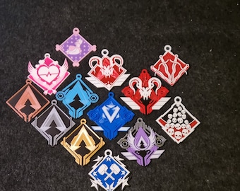 Apex legends badge keyrings