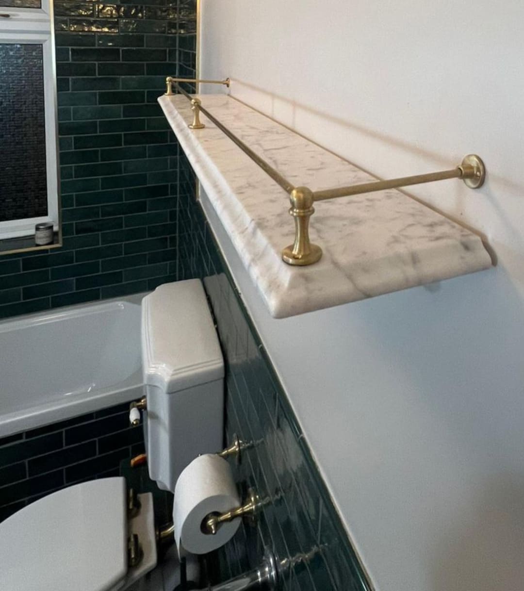 Carrara Marble Shelf /radiator Cover Hand Made in My Essex Workshop in ...