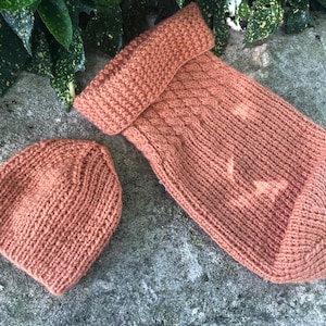 DIY COCON NAISSANCE da lavorare a maglia + modelli di cappelli in francese, inglese e spagnolo.pdf 2 misure 2 versioni ferri circolari e dritti