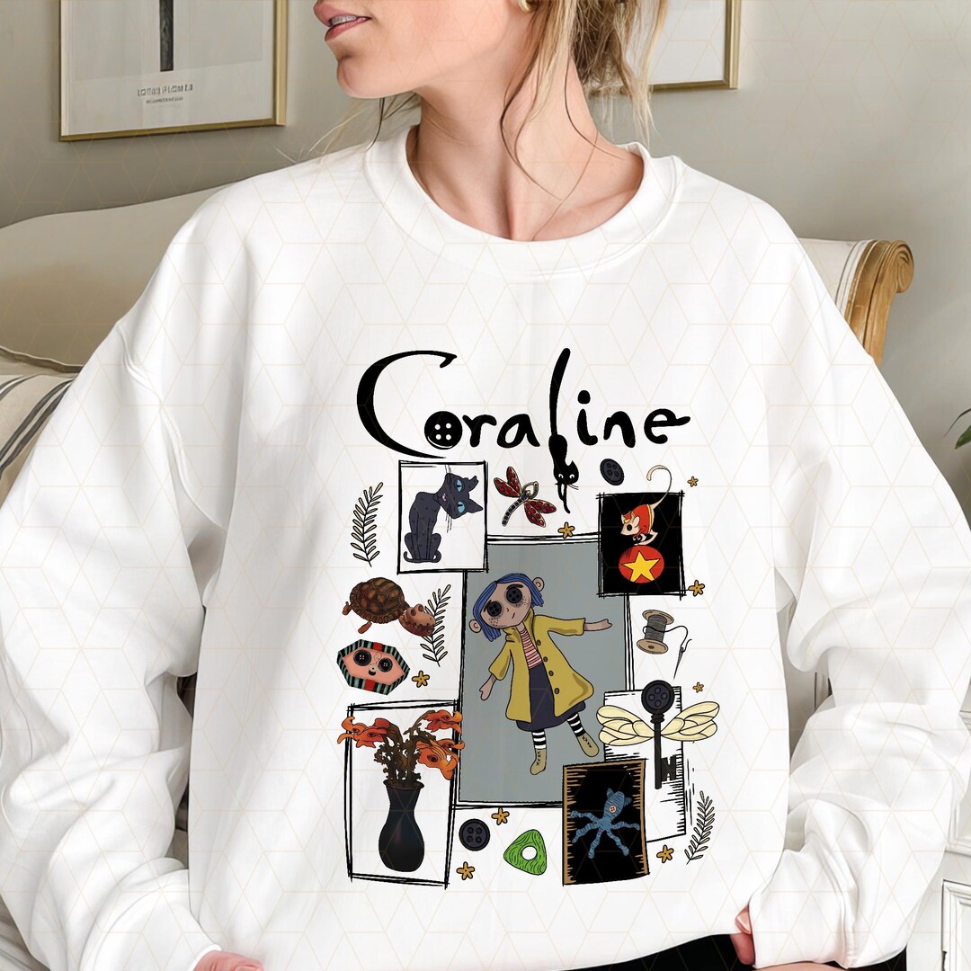 Vintage Cor.aline Png, Coral.ine Cartoon Characters, Spooky Halloween ...
