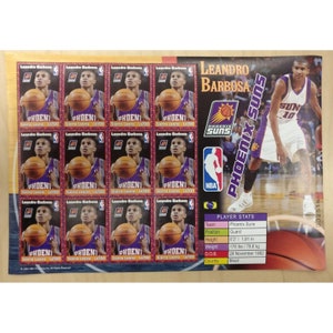 Sierra Leone 2004 - NBA Leandro Barbosa Phoenix Suns - Sheet of 12 Stamps - MNH