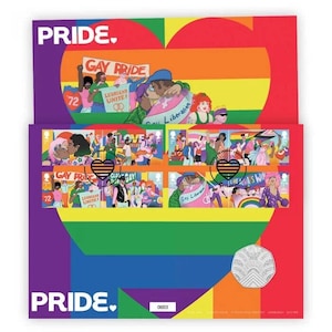 Royal Mail - Gay Pride - Limited Edition Medal Coin Cover - Mint