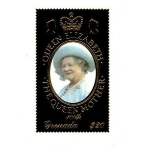Grenada - 1999 - Königinmutter - Goldstempel - postfrisch