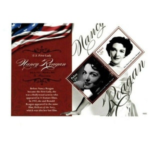 Palau - 2016 - U.S First Lady Nancy Reagan In Memoriam - Souvenir Sheet Stamp - MNH