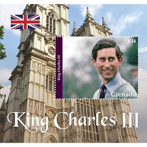 Grenada 2022 - King Charles III - Souvenir Stamp Sheet - MNH