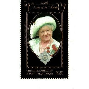 Grenadinen 1999 - Queen Elizabeth/Gold - Einzelstempel - MNH