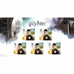 Royal Mail - Harry Potter - Paquete de sellos de personajes - Mint