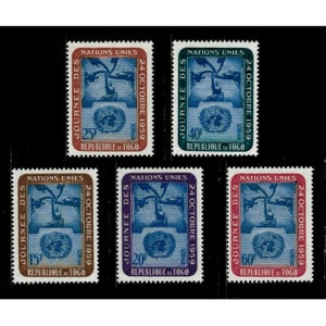Togo 1959 - United Nations Day - Set van 5v Postzegels - Scott 364-68 - MNH