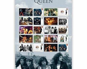 Royal Mail - Queen Music - Album Cover Collectors sheet - MNH