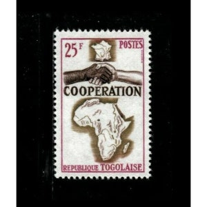Togo 1964 - Cooperation, Africa - Individual Stamp - Scott 495 - MNH