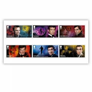 Royal Mail - James Bond - Conjunto de 6 sellos - Nuevo