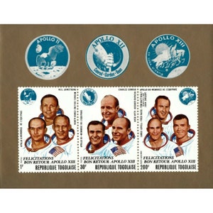 Togo 1970 - Astronautas del Apolo 13, OVPT - Imperf Souvenir Sheet - Sc C136a - MNH