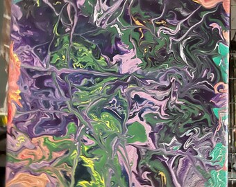 Original acrylic painting 12” x 12”