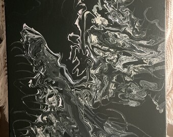 Black and White - 20” x 16”